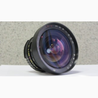 Продам объектив МС Мир-20Н 3, 5/20 на Nikon.Сверхширокоугольный. НОВЫЙ