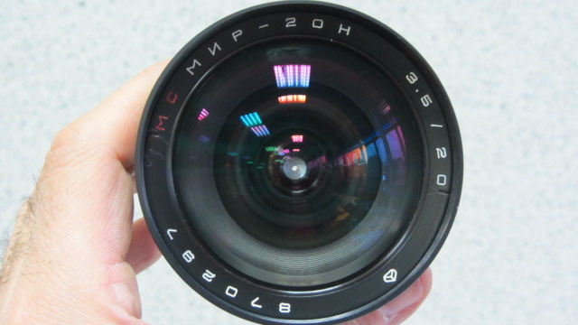 Фото 2. Продам объектив МС Мир-20Н 3, 5/20 на Nikon.Сверхширокоугольный. НОВЫЙ