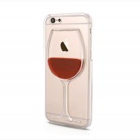 Чехол бокал вина для iPhone 5/5S/SE, 6/6s/6plus, 7/8