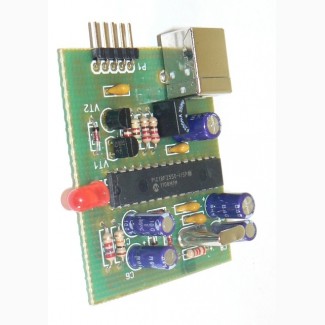 Радиоконструктор Radio-Kit K221 Программатор PIC-контроллеров на микросхеме PIC18F2550-I/P