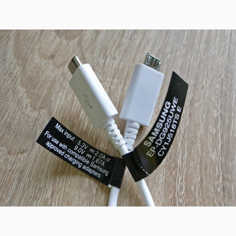 Фото 5. Кабель Samsung, USB-Micro на USB, EP-DG925UWE, оригінал