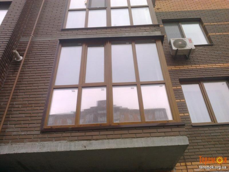 Фото 6. Тонировка стеклопакетов в зданиях