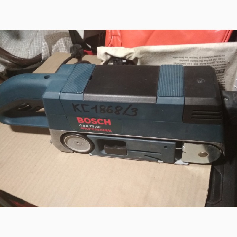 Ленточная шлифмашина Bosch GBS 75 AE. Original