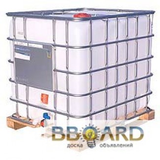 Емкости кубические 1000 литров в металлической обрешетке на деревянном поддоне б/у