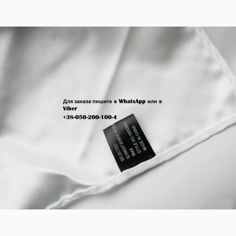 Фото 5. Черная бабочка галстук с белым платком в упаковке selected homme комплект