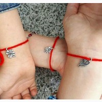 Красная нить на руку из Иерусалима