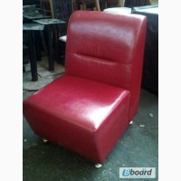 Кресла красные кожзам бу