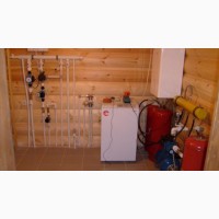 Монтаж системы отопления в деревянном доме