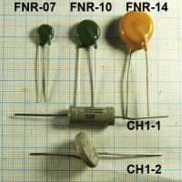 Варисторы MYG-14 FNR-07 FNR-10 FNR-14 S-14 СН1-1 СН1-2 (38 наименований)