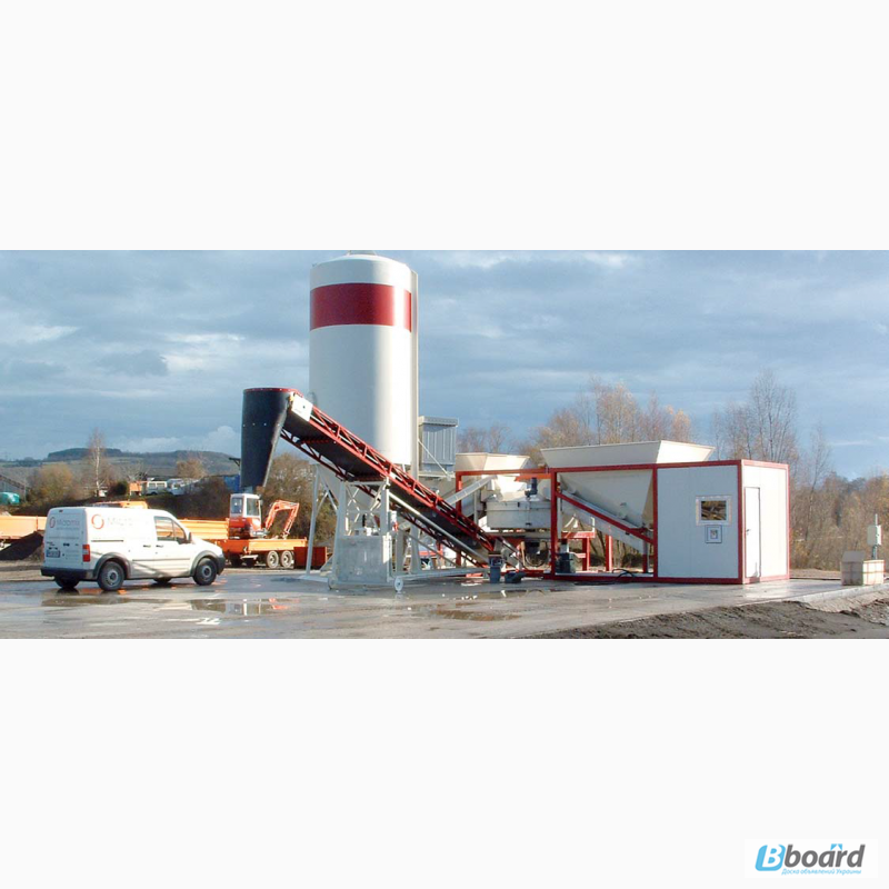 Фото 2. Мобильный бетонный завод Sumab K-60 м3/ч, Швеция