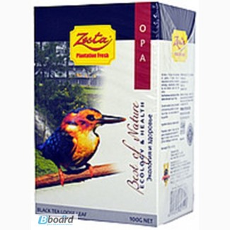 Чай Цейлонский Zesta Bird Range OPA 100г