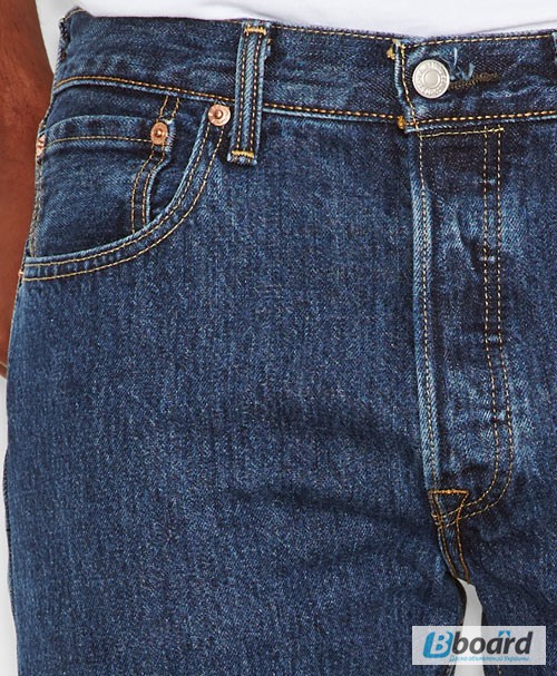 Фото 4. Джинсы Levis 501 Original Fit Jeans - Dark Stonewash (США)