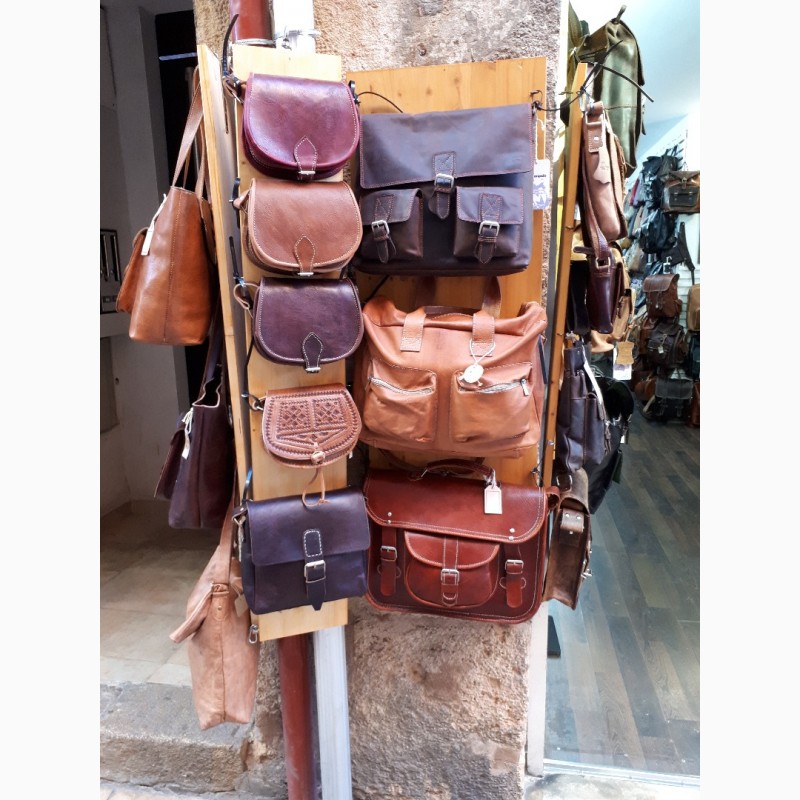Фото 7. Кожаные рюкзаки, сумки, саквояжи, портфели из Испании