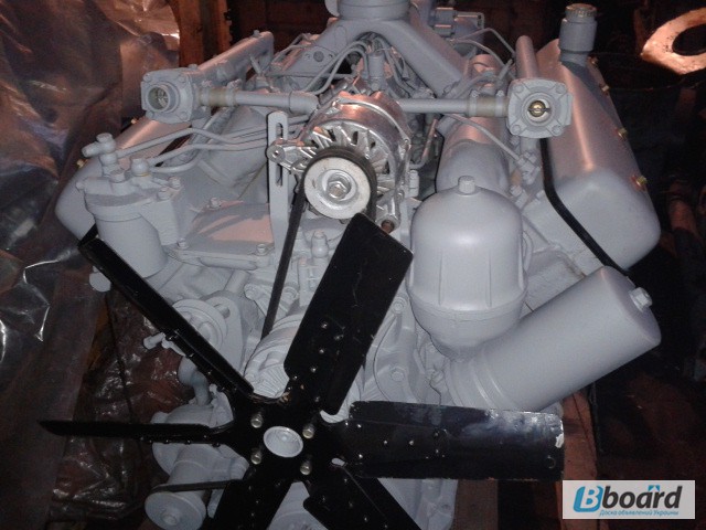 Фото 2. Двигатель ЯМЗ-7511.10-06 на Шасси МЗКТ-8021, МЗКТ-80211