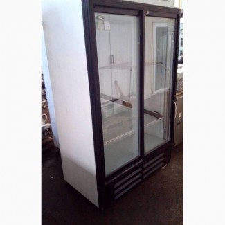 Холодильна шафа б/у INTER скляні двері