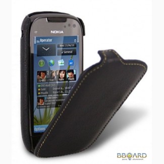 Кожаный чехол Melkco (JT) для Nokia C7