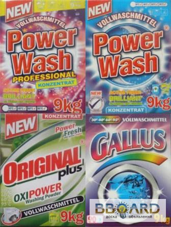 Стиральный порошок Power Wash, Original, Gallus, Onyx, Drecо