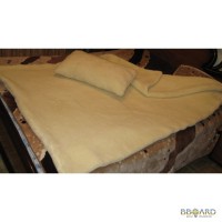 Одеяла и подушки из овечьей шерсти от производителя. опт.