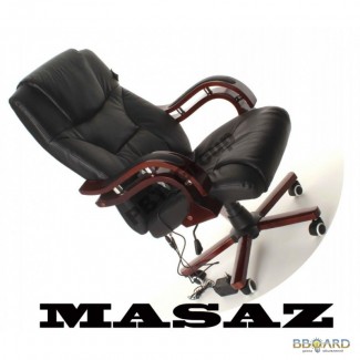 Кожаное кресло с массажем, кресло массажное кожаное купить, кресло из кожи
