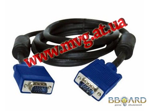 Фото 3. Кабель HDMI DVI VGA 1метр 2м 3м 5м 7,5м 10м 15метров 20м 30м