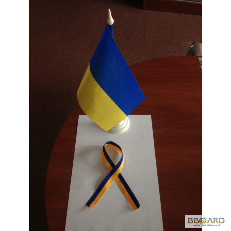 Фото 2. Продажа Флаг Украины - флажки -ленточка, косынки - минимальные цены