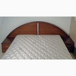 Кровать двуспальная деревянная с прикроватными тумбами от производителя