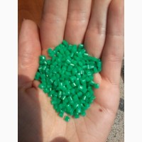 Продам гранулу полиэтилена зеленого цвета