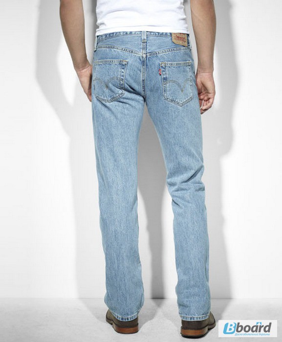 Фото 3. Джинсы Levis 501 Original Fit Jeans - Light Stonewash (США)