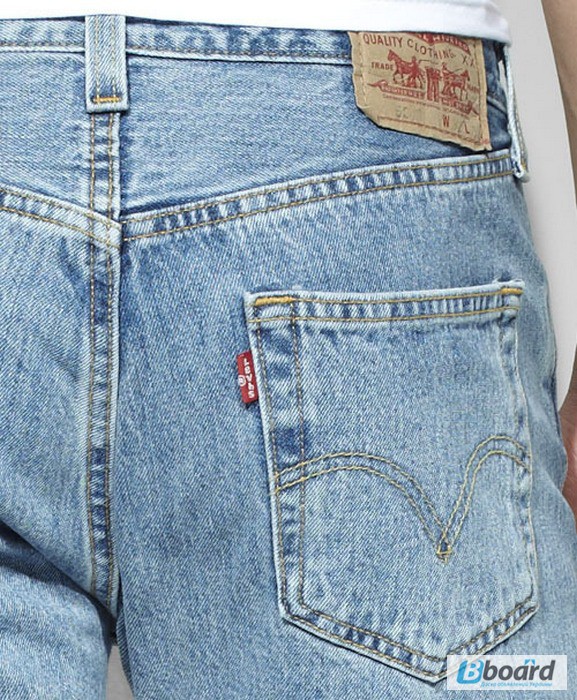 Фото 5. Джинсы Levis 501 Original Fit Jeans - Light Stonewash (США)