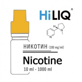 Продам никотин HiLiq 100mgml 10ml-1L для вейпа электронных сигарет