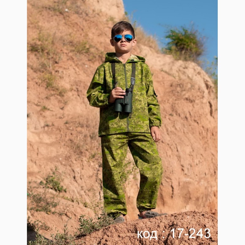 Фото 2. Детский камуфляж костюм для активного отдыха Лесоход цвет Роса