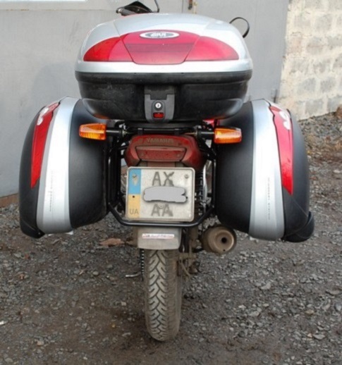 Фото 4. Багажники на мотоцикл. Защитные дуги для мотоцикла. Боковые рамки на мотоцикл