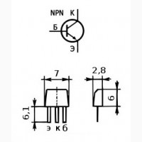 Транзистор КТ315 NPN