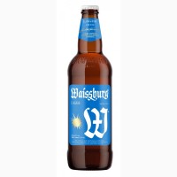 Вайсбург светлое в стеклянных бутылках 0, 5 л (оптовая продажа пива)