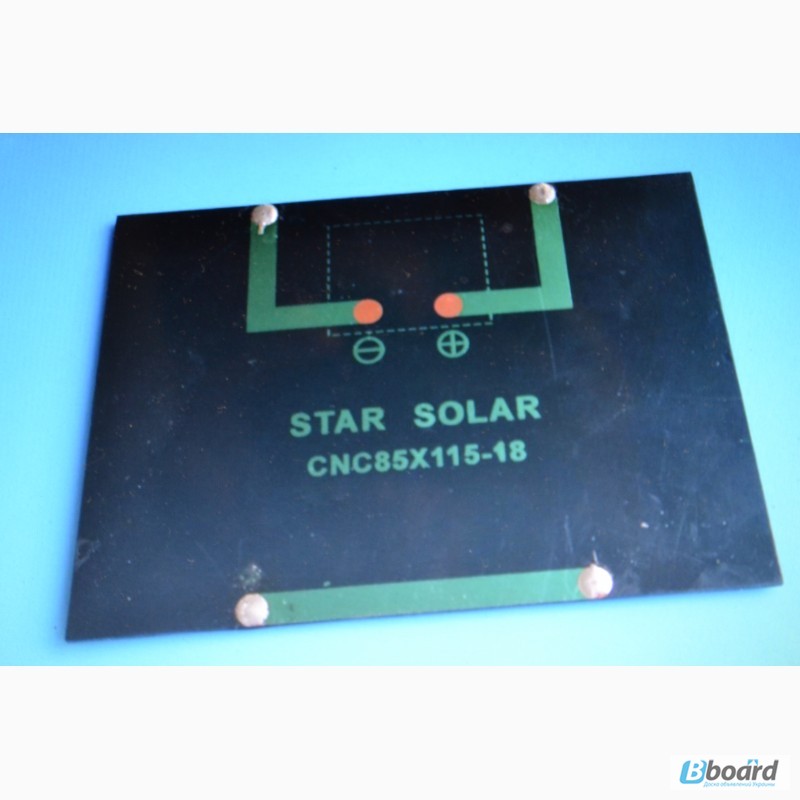 Фото 3. Солнечная поликристаллическая панель 12 В 100 мA 1.5 Вт + Диод