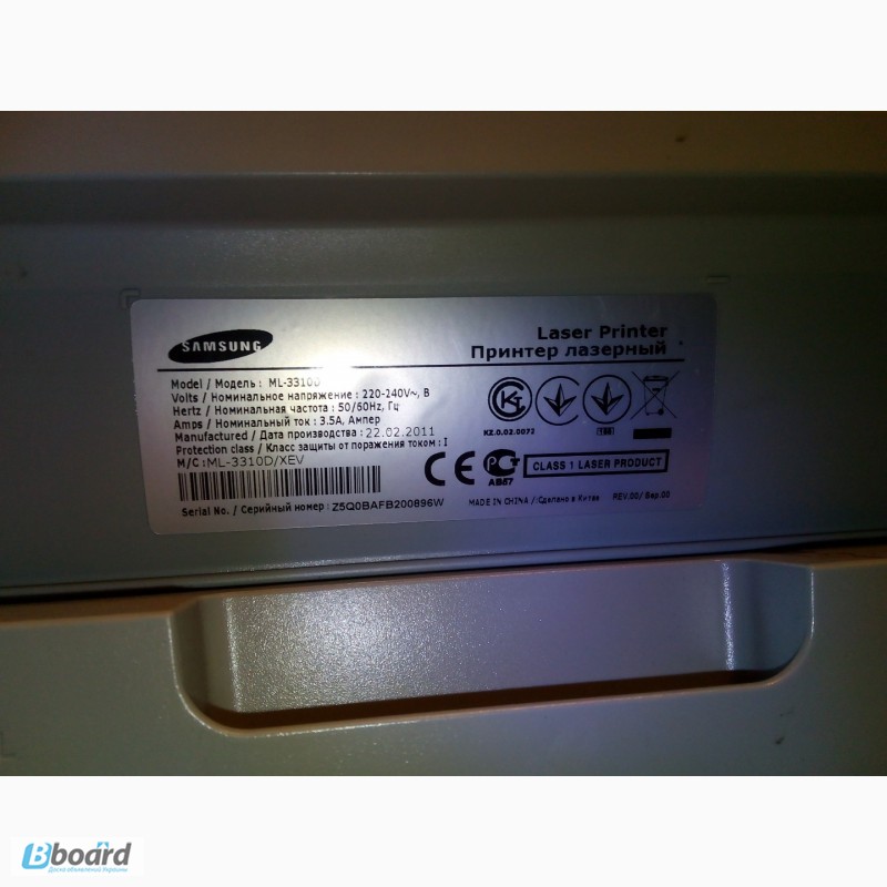 Фото 6. Принтер лазерный Samsung ML-3310D Duplex 2815 листов Отличный