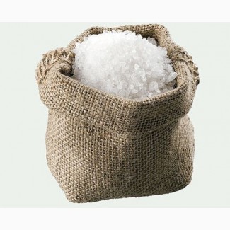 Соль пищевая в 25 кг мешках
