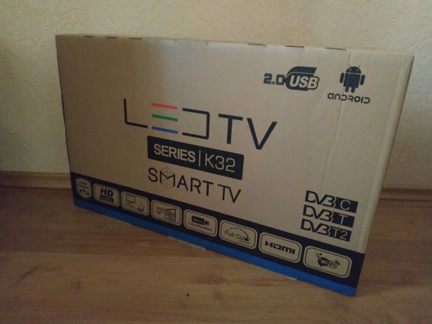 Фото 4. Smart TV 32, Android, 1Gb:8Gb WiFi DVB-T2, FullHD