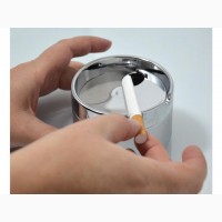 Пепельница для сигарет круглая бездымная