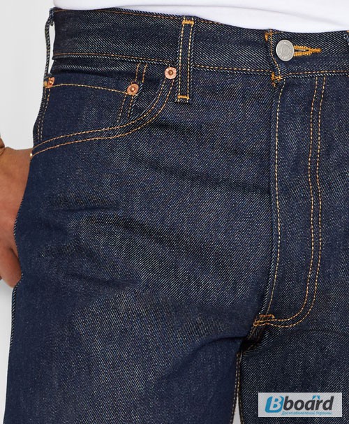Фото 4. Джинсы Levis 501 Original Shrink-to-Fit Jeans - Rigid Indigo (США)