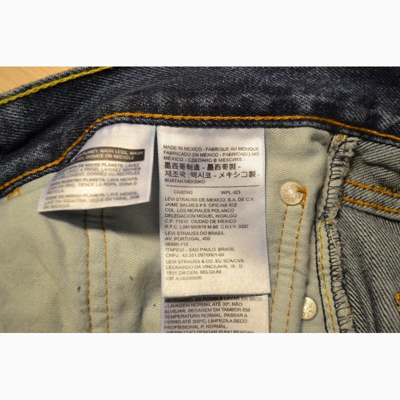 Фото 7. Классные мужские джинсы Levi#039;s (Ливайс) 505. Новые, оригинал из США. W31/L32