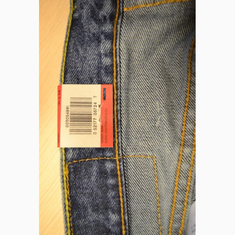 Фото 9. Классные мужские джинсы Levi#039;s (Ливайс) 505. Новые, оригинал из США. W31/L32