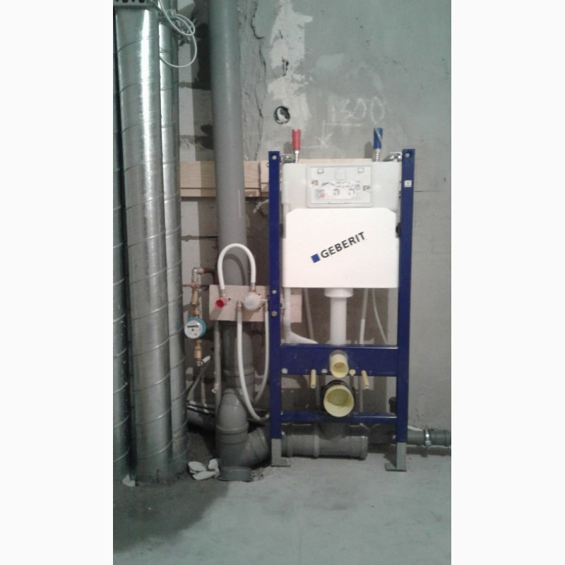 Фото 2. Монтаж отопительных систем и водоснабжения