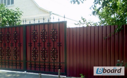 Забор из профнастила недорого в Одессе