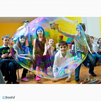 Шоу мыльных пузырей на праздник Киев, Боярка, Тарасовка, Вишневое