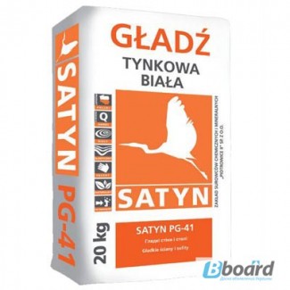 Cатин SATYN PG-41 (20 кг)/Финишная шпаклевка гипсовая