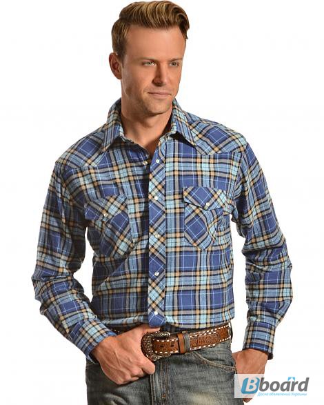Фото 4. Теплые мужские фланелевые рубашки Wrangler США