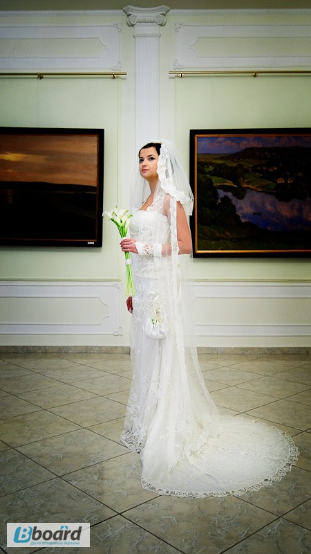 Фото 2. Свадебная платье изысканное 40-44