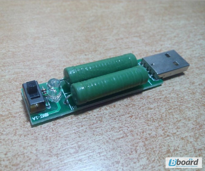 Фото 8. USB нагрузка переключаемая 1А / 2А, нагрузочный резистор, тестер по Украинe цена см.видeo