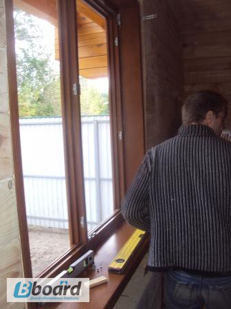 Фото 3. Деревянные окна для деревянного дома. деревянные окна со стеклопакетом